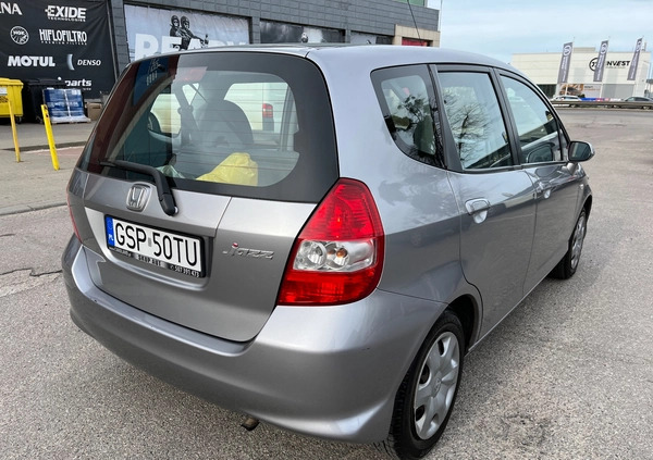 Honda Jazz cena 7999 przebieg: 177800, rok produkcji 2008 z Ropczyce małe 254